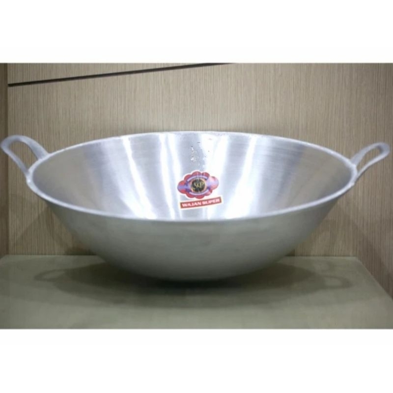 Wajan Aluminium Wajan Cor Wajan Super SP 36 Merah Penggorengan