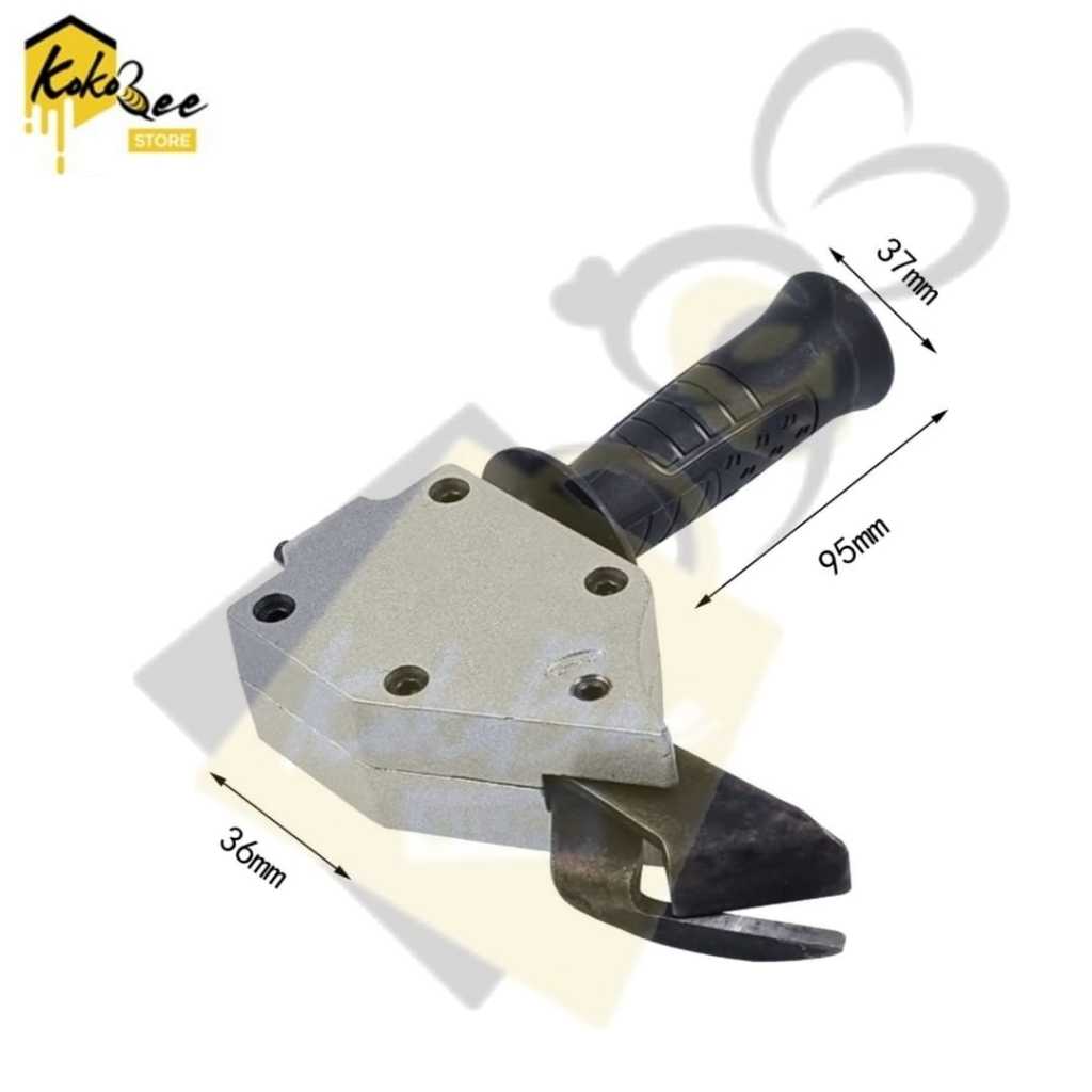 Adaptor Mesin Bor Menjadi Gunting Plat Tipis Seng Aluminium Adapter Konverter Pemotong Mesin Bor