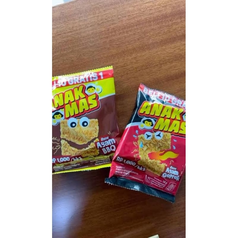 

Anak Mas snack [1 dus isi 6renceng, 1renceng 10 pc]