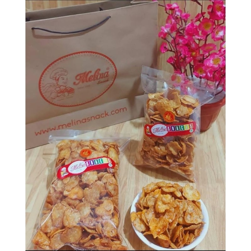 

Emping caramel kemasam 500 gram