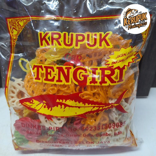 

Kerupuk Tengiri Warna Warni Mentah Asli Khas Juwana Pati 250gram