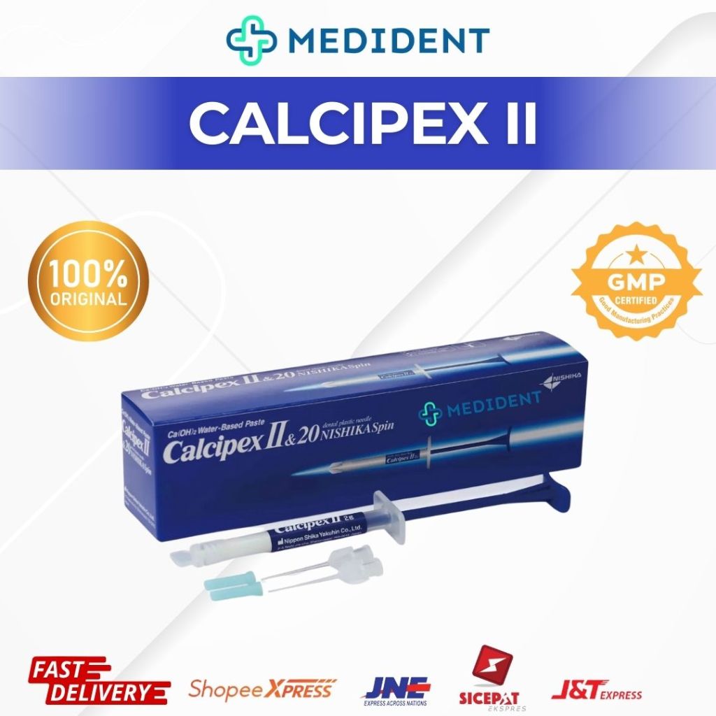 Calcipex / Calcium Hydroxide / Kalsium Hidroksida / CaOH2 / Calcipex II