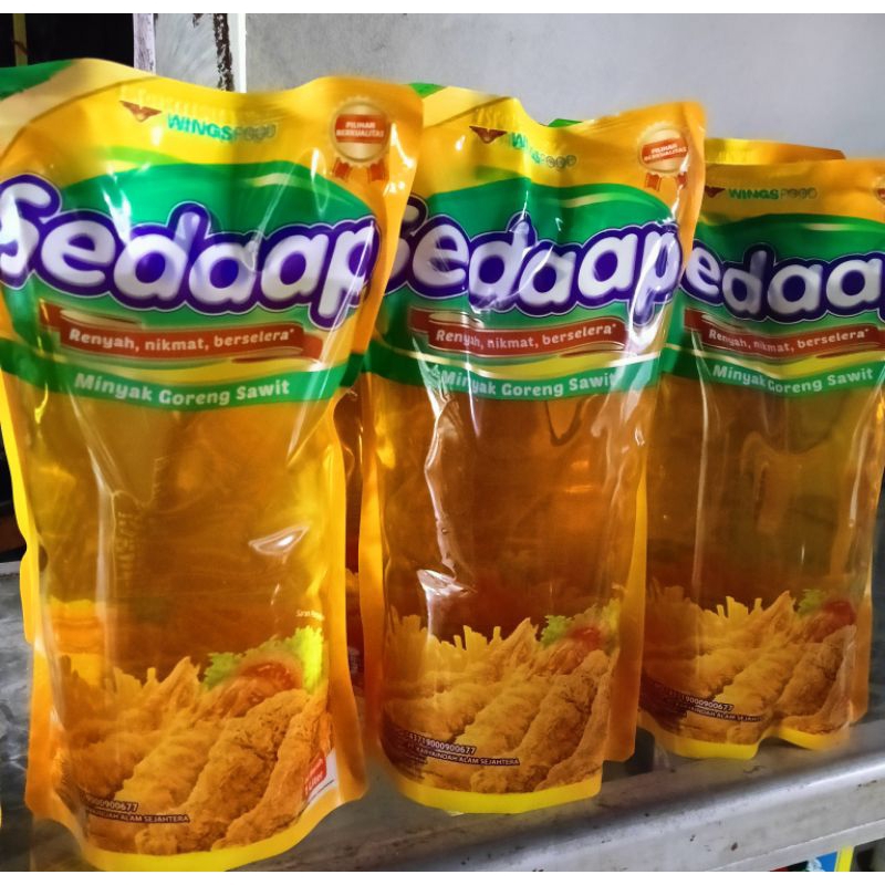 

Minyak Goreng Sedaap 1 Liter