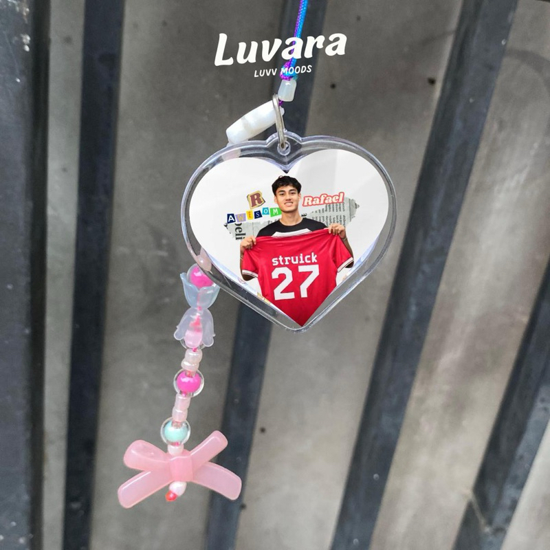 Timnas Hiasan Tali HP Estetik dengan Manik Bonus Photocard Timnas