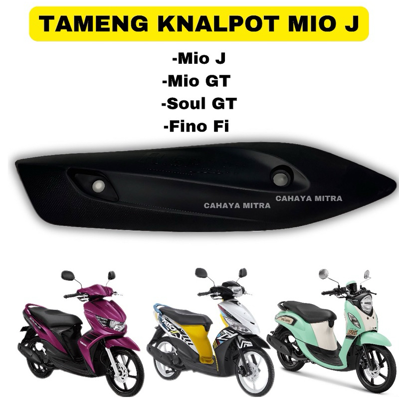 Tutup Knalpot Mio J Soul GT Tameng Knalpot Fino Fi Cover Pelindung // tameng knalpot mio J