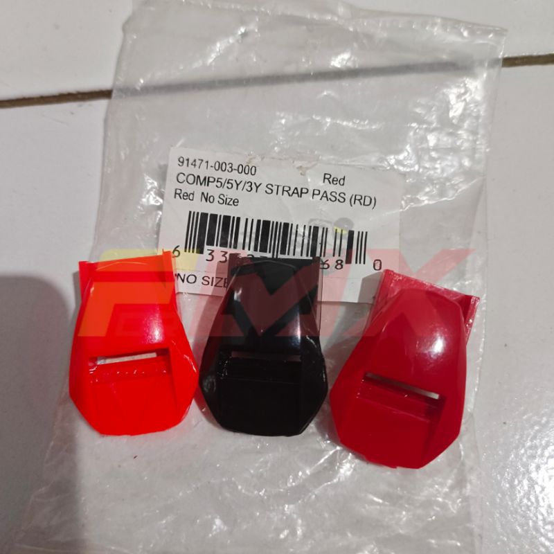 Klip Pengunci Tali / Strap Pass Sepatu Fox Comp 5 Comp 3