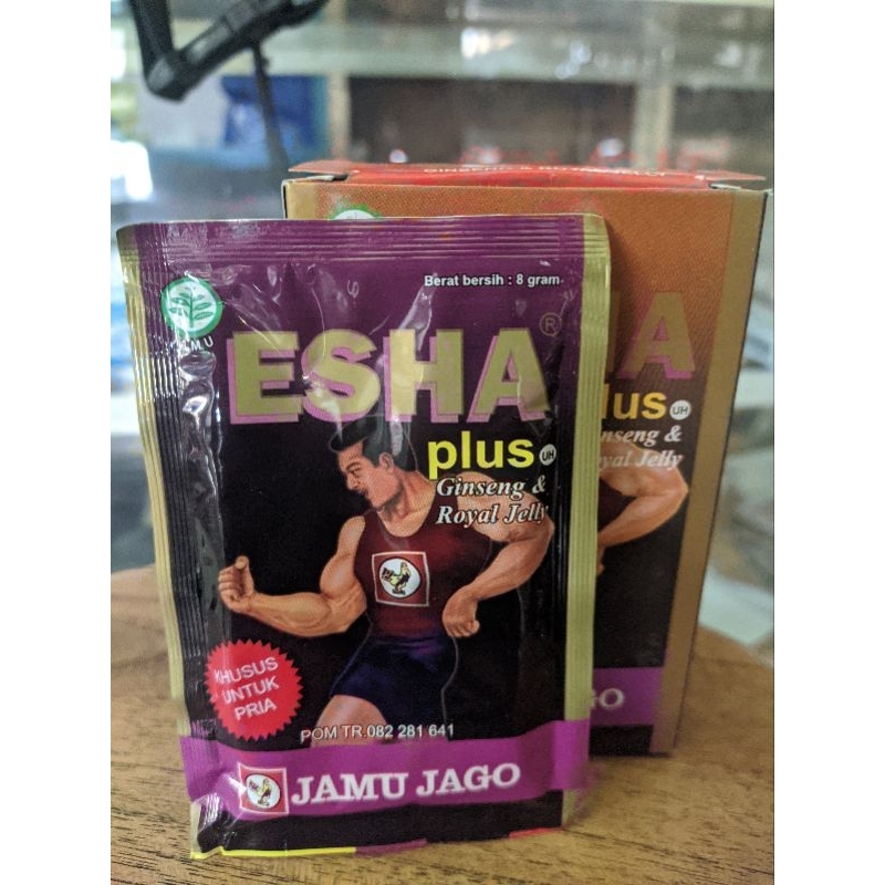 

Jamu Jago - ESHA PLUS_Gingseng&Royal jelly ( serbuk )