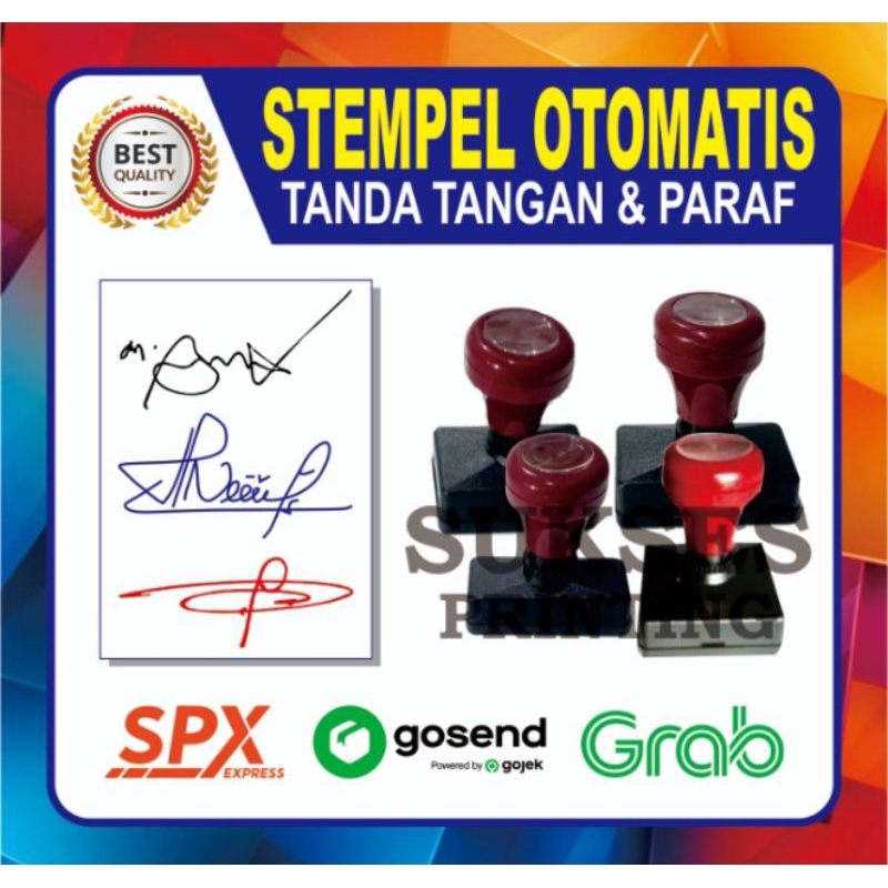

STEMPEL TANDA TANGAN DAN PARAF/STEMPEL OTOMATIS/STEMPEL MURAH