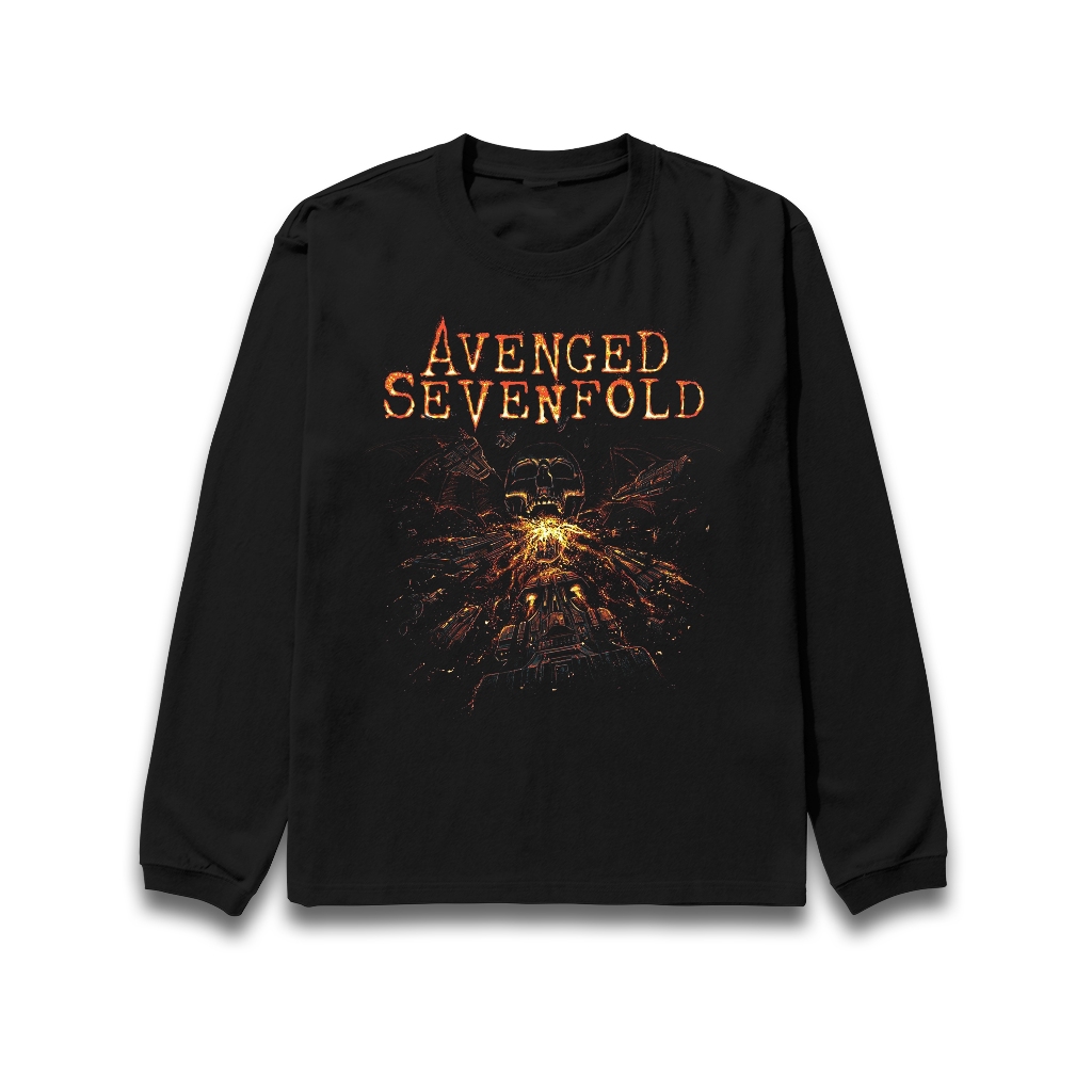 Long sleeve Avenged Sevenfold - Kaos Lengan Panjang Cotton 24s