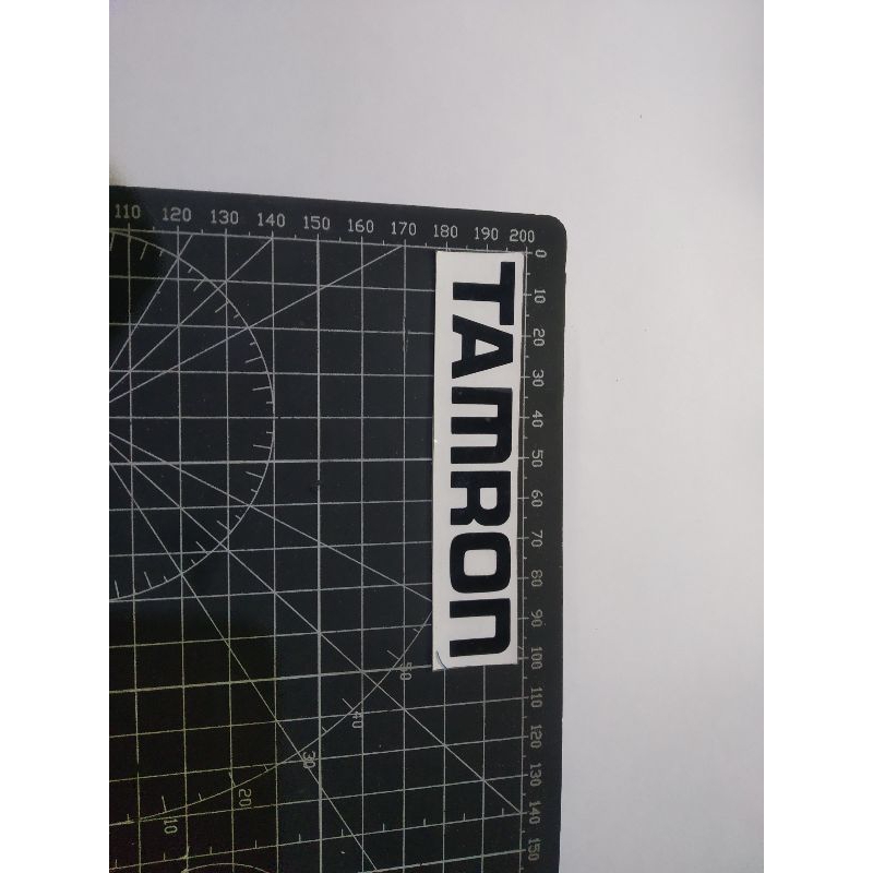 

stiker cutting tamron