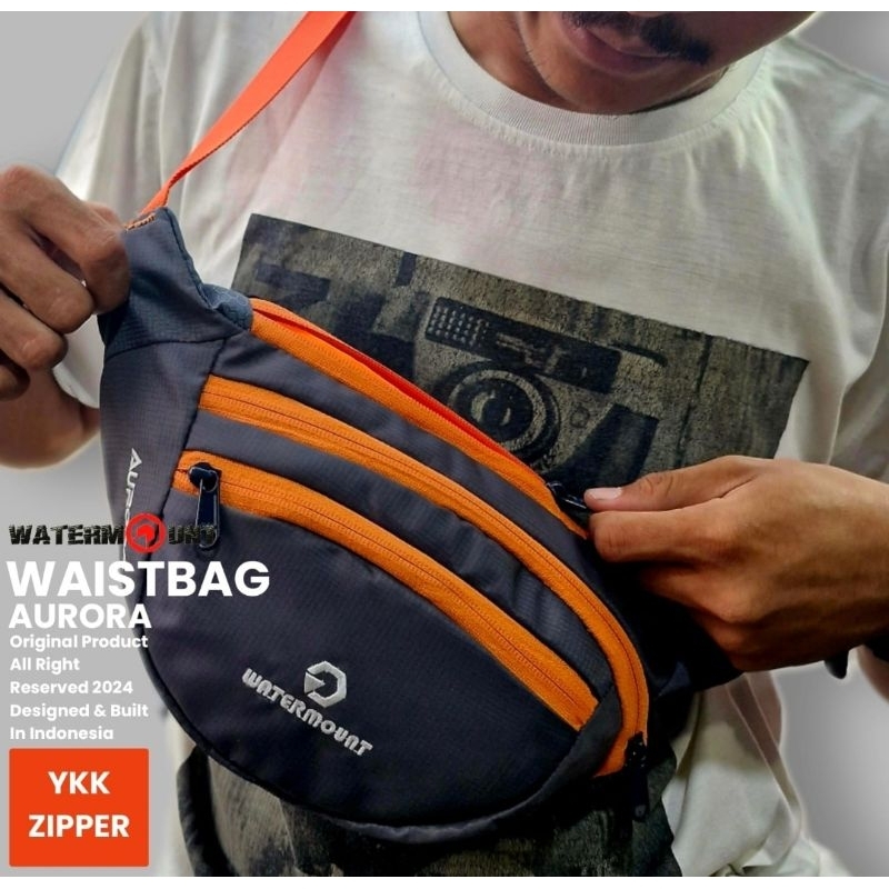 Tas Pinggang Tas dada Waistbag Watermount Aurora Original