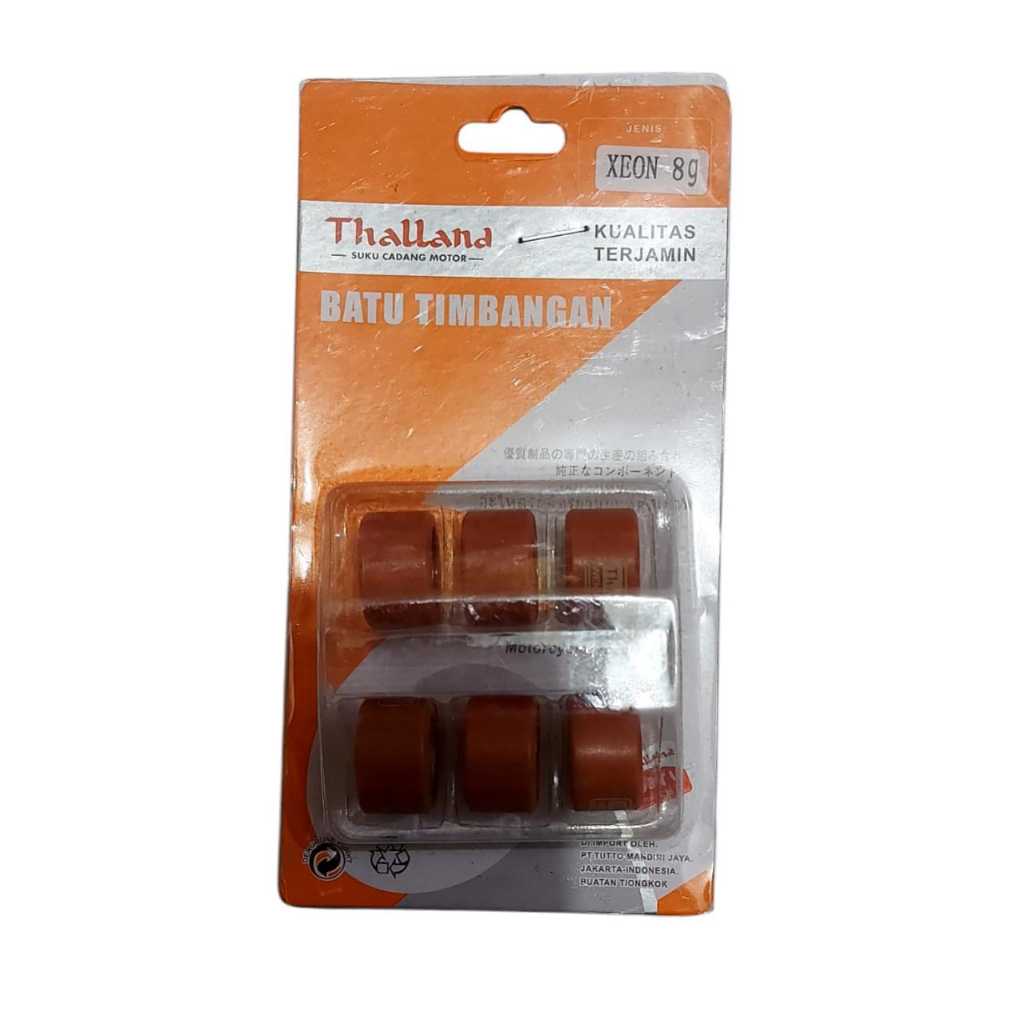 ROLLER  SET XEON / MIO M3 / NMAX (8 Gram)  MEREK THALLAND