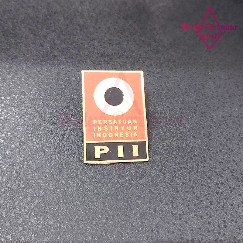 Pin Bros Persatuan Insinyur Indonesia Pin Logo PII - Mulyo Bersama