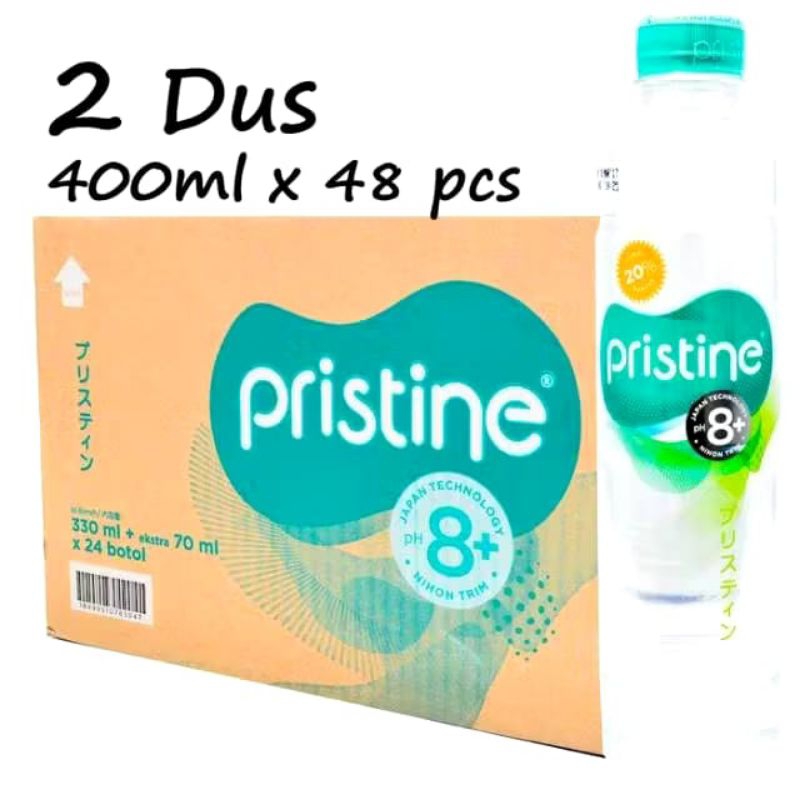 

PRISTINE AIR MINERAL 8.6+ 400ML (2 DUS)