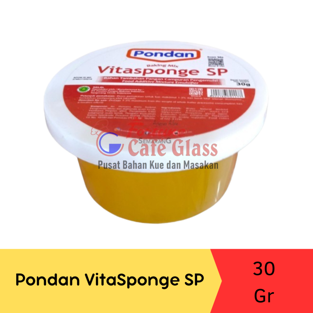 

Pondan Vitasponge SP 30Gr (Cake Emulsifier)