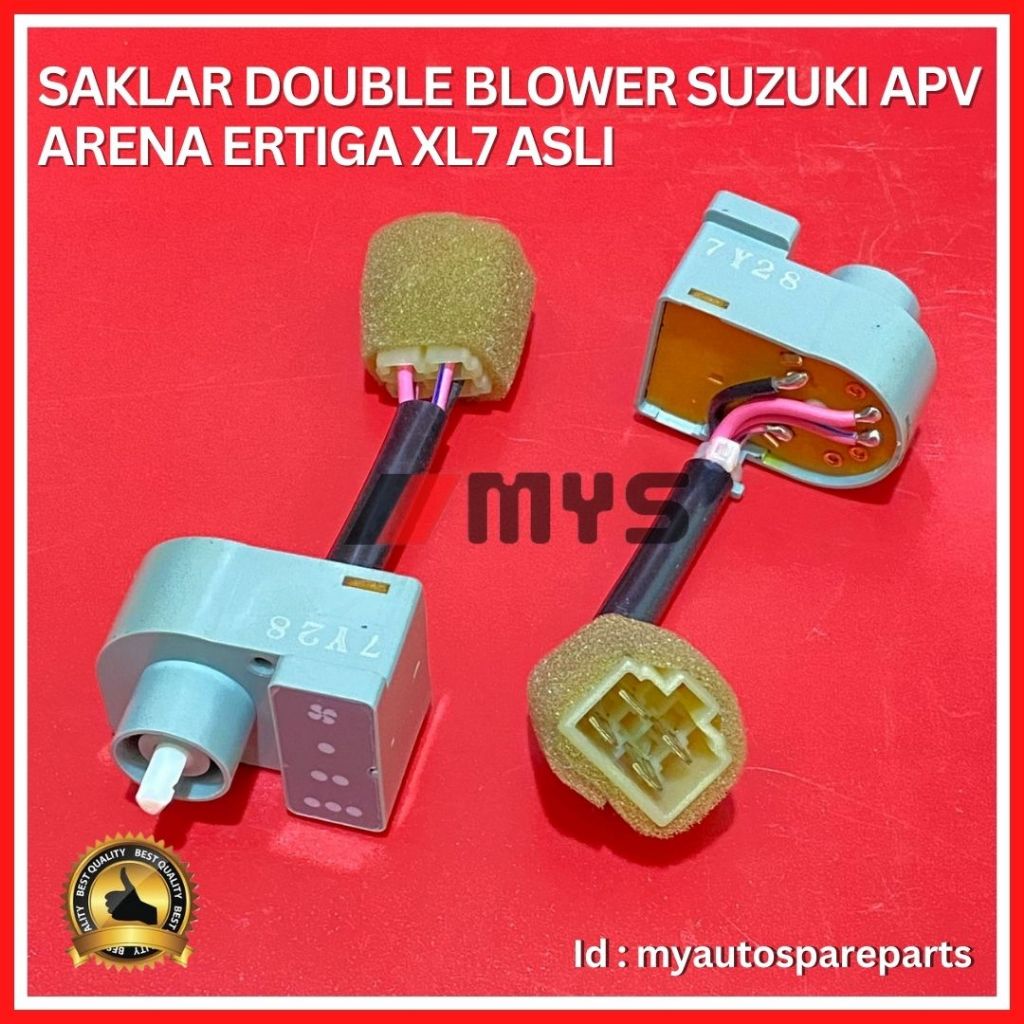 SAKLAR DOUBLE BLOWER AC Mobil SUZUKI Ertiga ASLI