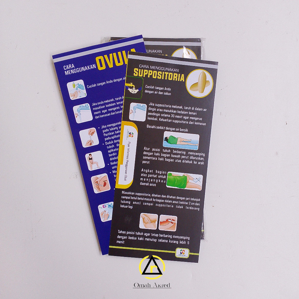 

Flyer Cara Menggunakan Ovula - Farmasi - Apotek