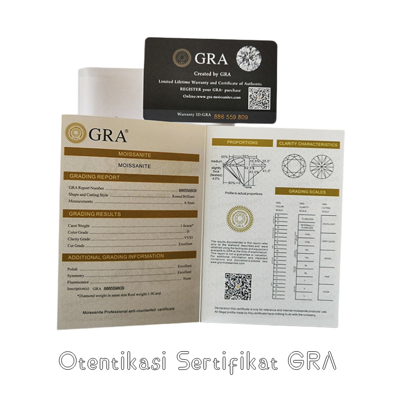 Cincin pria Cincin Moissanite gra ori Cincin berwarna perak Couple Fashion Tahan karat pudar ada box