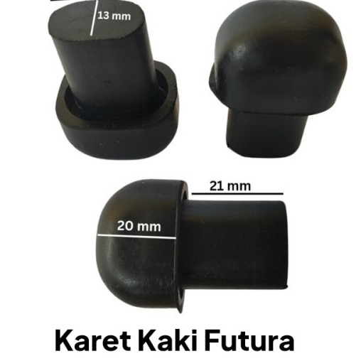 karet kaki kursi futura