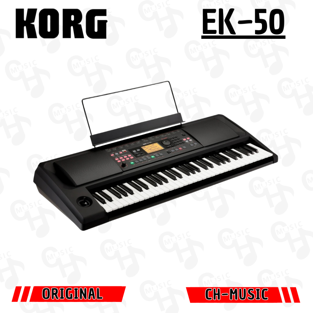 Korg EK-50 61-Key Arranger Keyboard Paket