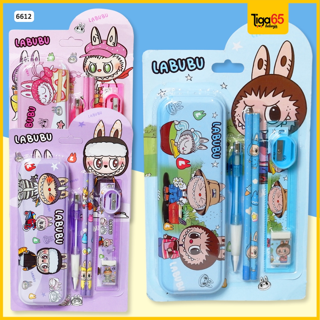 

Yds 365 Alat Tulis Set Labubu / Alat Tulis Anak / Souvenir Ulang Tahun Anak / Stationery Set / 6612