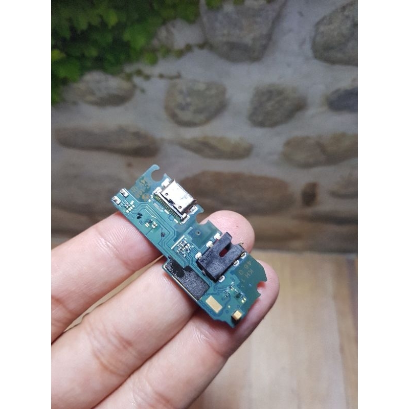 papan board konektor cas charger ori copotan samsung A12