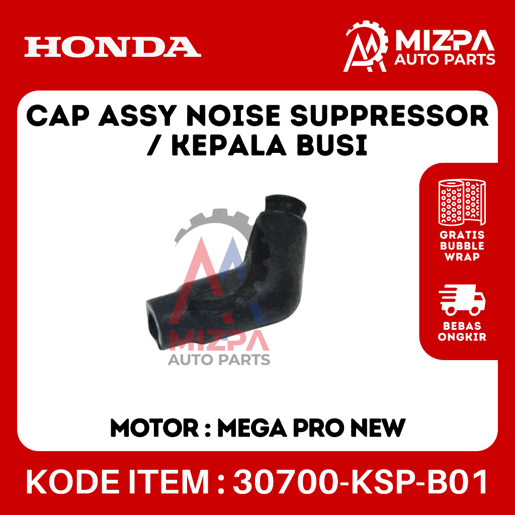 HONDA 30700-KSP-B01 Kepala Busi Tutup Busi Cap Assy Noise Suppressor MegaPro Mega Pro New