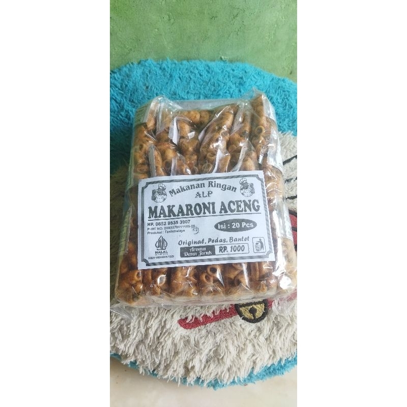

Makaroni bantet kriuk isi 20psc