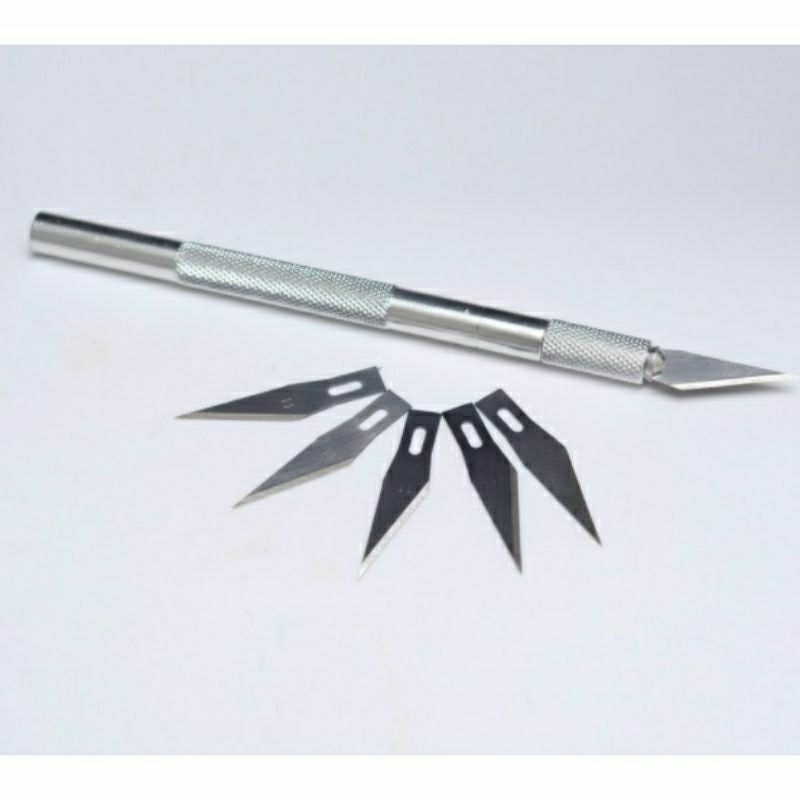 

Cutter pen Pisau IC Precision Knife Craft Sticker Hobby Blade Potong.