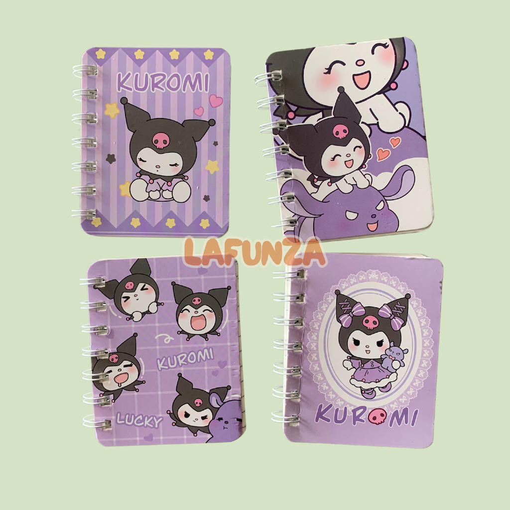 

LAFUNZA Buku Kuromi Notebook Kuromi