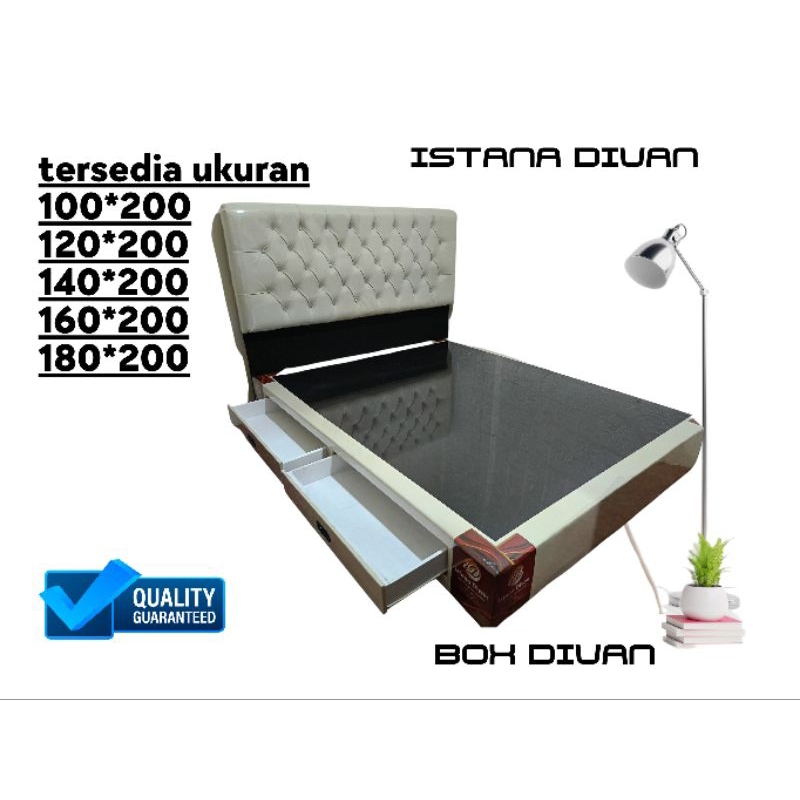 DIVAN DIPAN TEMPAT TIDUR SANDARAN MINIMALIS MOTIF