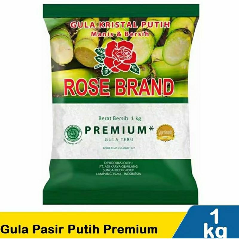 

GULA PASIR 1 KG ROSEBRAND