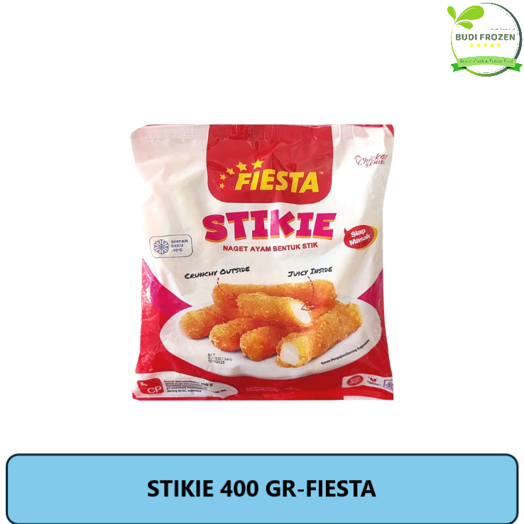 

FIESTA STIKIE 400 GR-NAGET AYAM BENTUK STIK