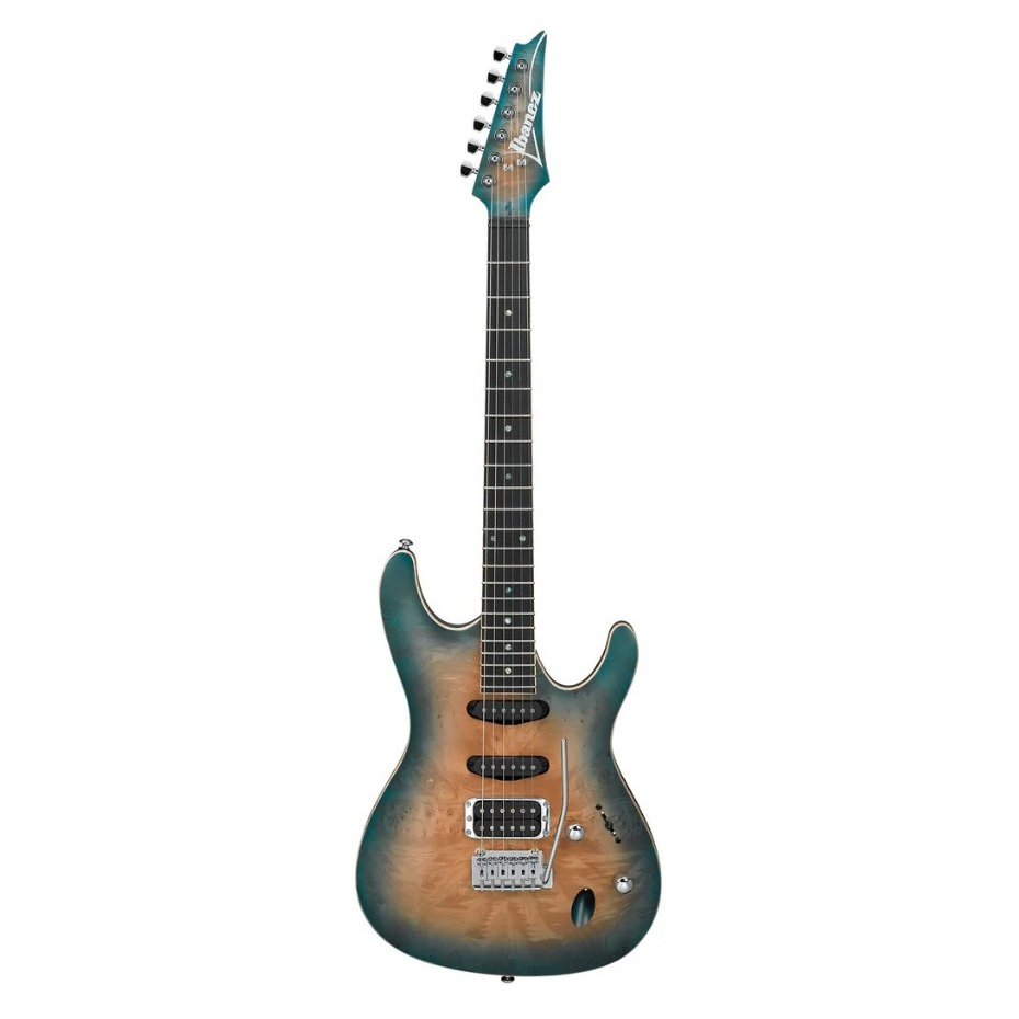 I01-SA460MBW-SUB Ibanez SA460MBW-SUB Electric Guitar, Sunset Blue Burst