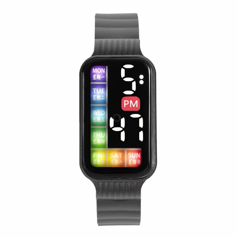 Jam Tangan Pria Wanita Layar Sentuh LED