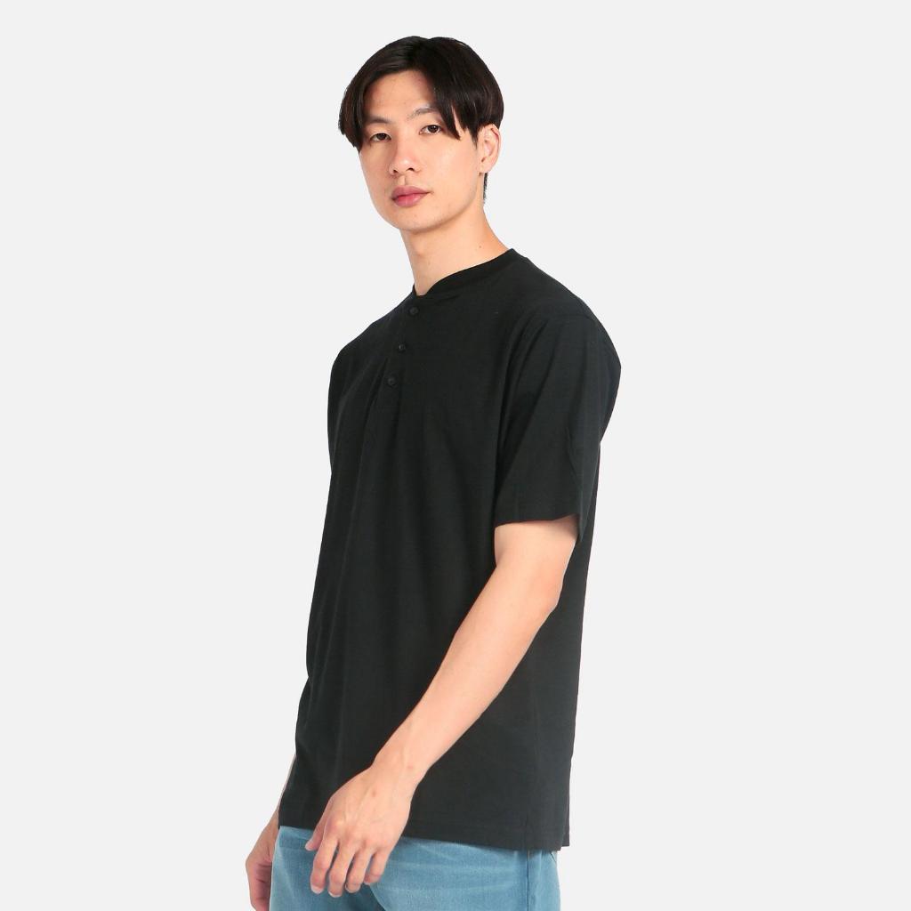 Guten Inc - Kaos Hitam Pria Guard Typo Black T-Shirt Guten