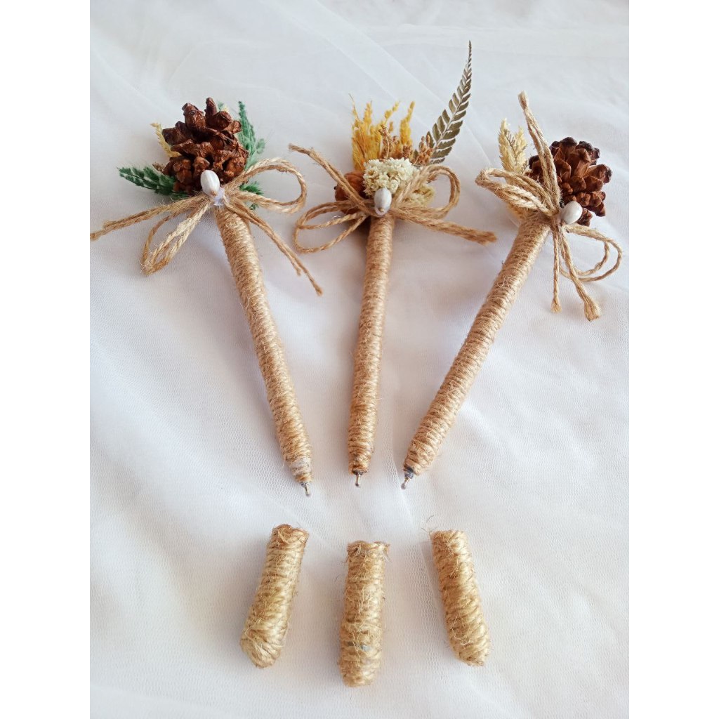 

FG- BOLPOIN RUSTIC/ BOLPOIN AKAD/ SIGN PEN/ PENA RUSTIC/ PENA AKAD DEKORASI RUSTIC MAHAR CRAFT