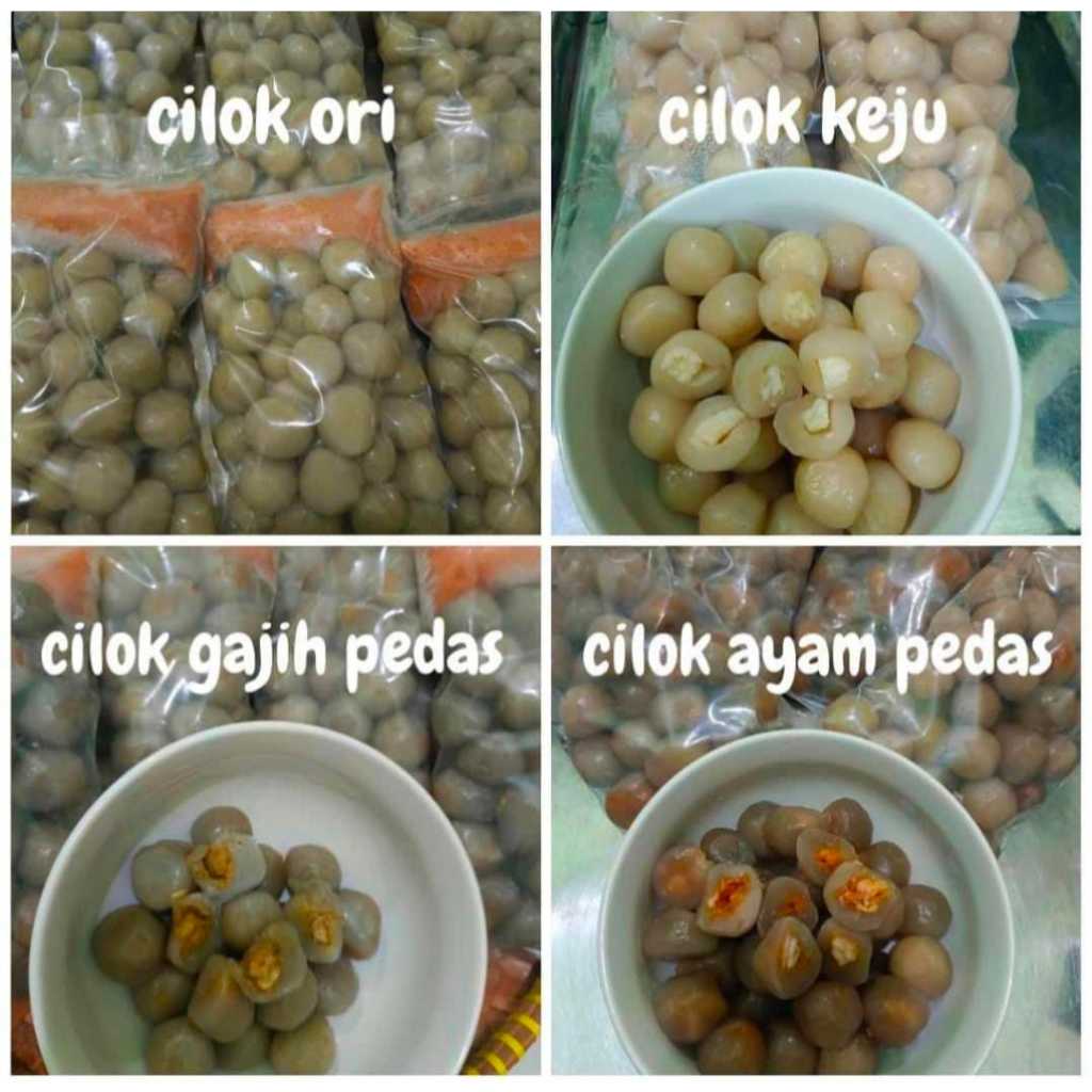 

CILOK ISI 50 CILOK AYAM CILOK KEJU