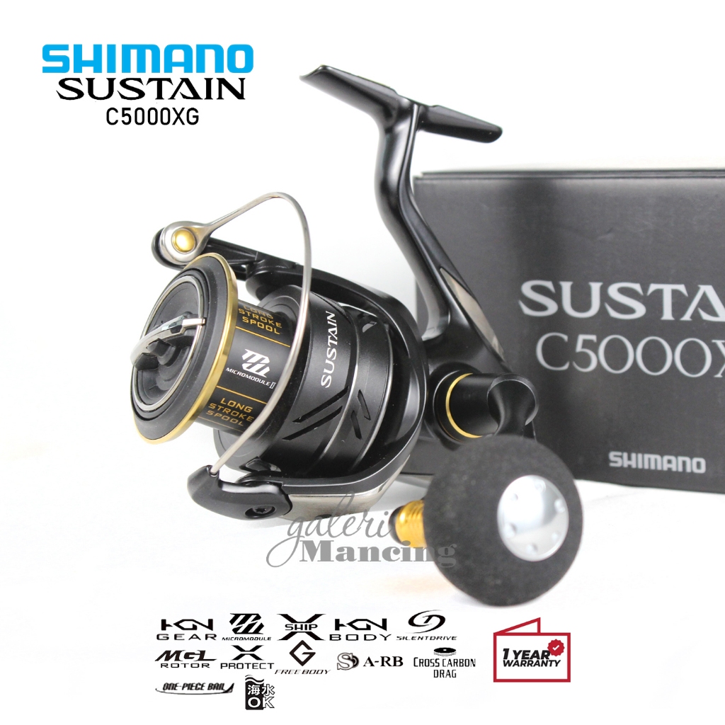 Reel Shimano Sustain 2500J-5000XGJ  2021 New