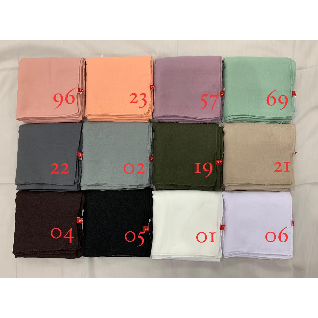 KAYLA SCARF - SCARF POLOS ZOYA - SEGIEMPAT POLOS ZOYA