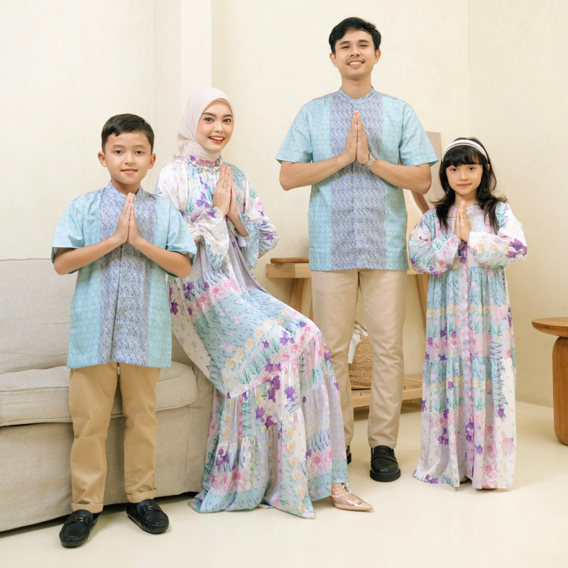 Womenwear - Florin Series (Tosca)/Sarimbit Keluarga/Family Set Lebaran/Baju Couple/Baju Lebaran