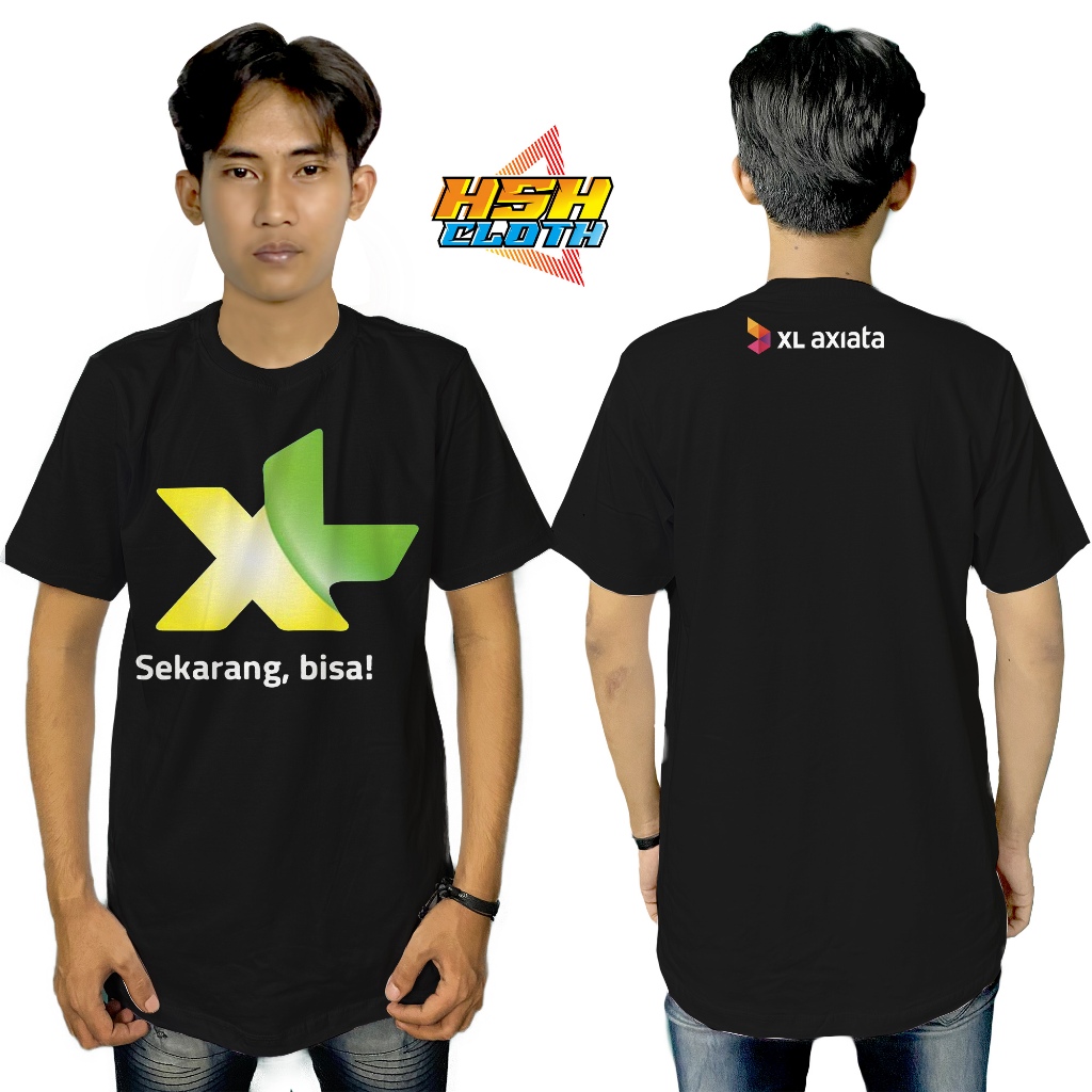 Baju Kaos Distro XL Axiata Sekarang bisa Perusahaan Bisa Custom - HSHCloth