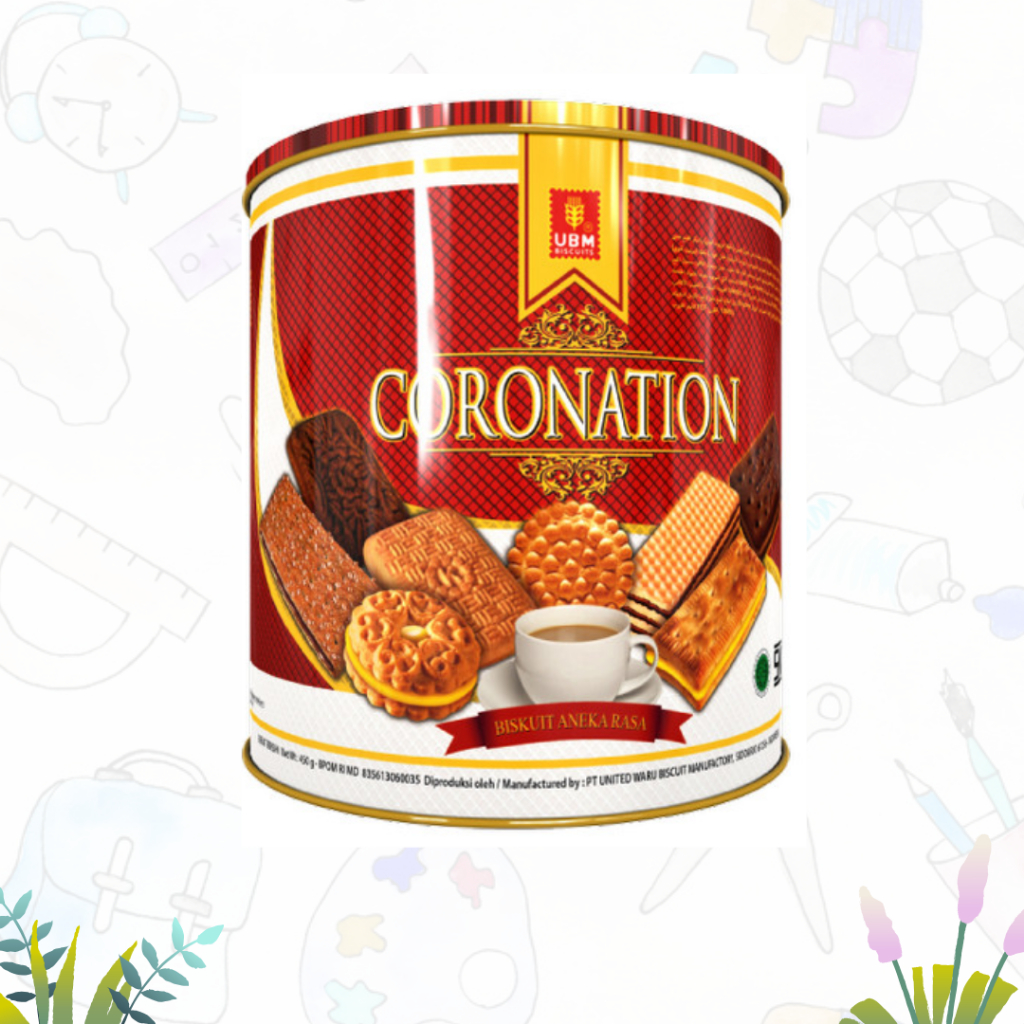 

Biscuit Coronation Biskuit Aneka Rasa 450gr