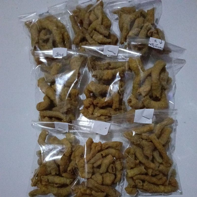 

Snack Usus Crispy/Jajan Warung/Jajan Angkringan