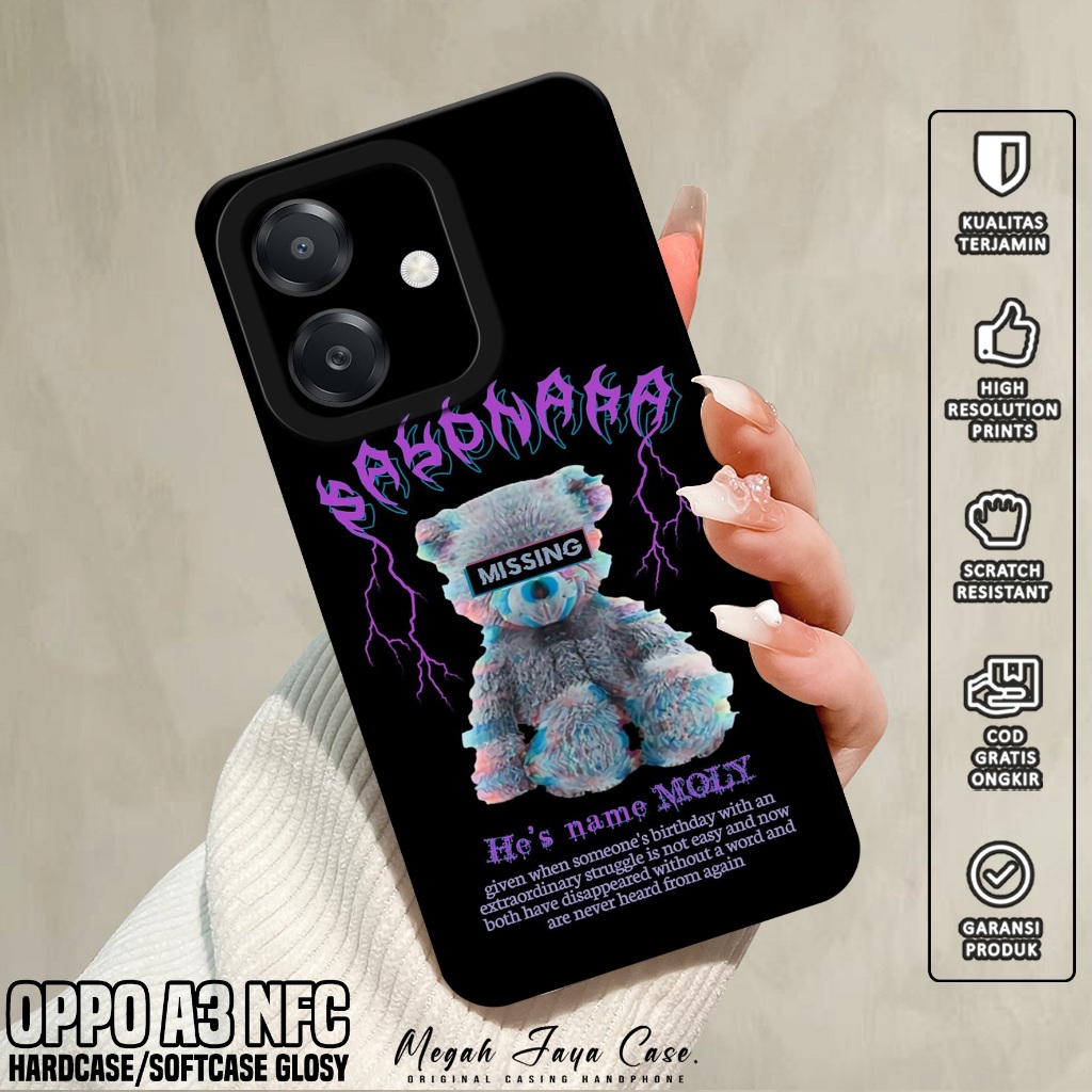 Case Hp OPPO A3 NFC - Casing OPPO A3 NFC Motif BNKA - Silikon OPPO A3 NFC - Softcase Hp OPPO A3 NFC 