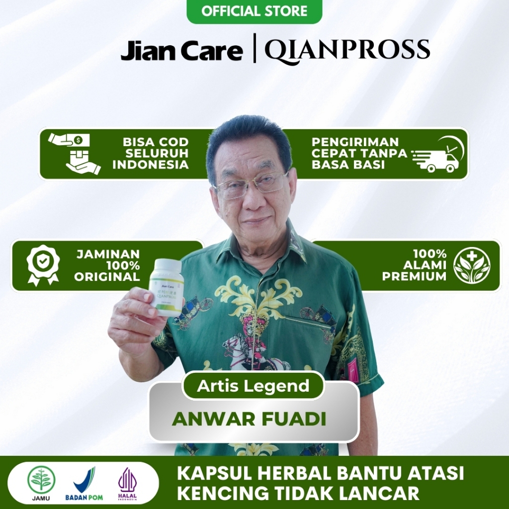 Jian Care Qianpross - Obat Herbal Cina Untuk Membantu Meredakan Sering Kencing Prostat ISK