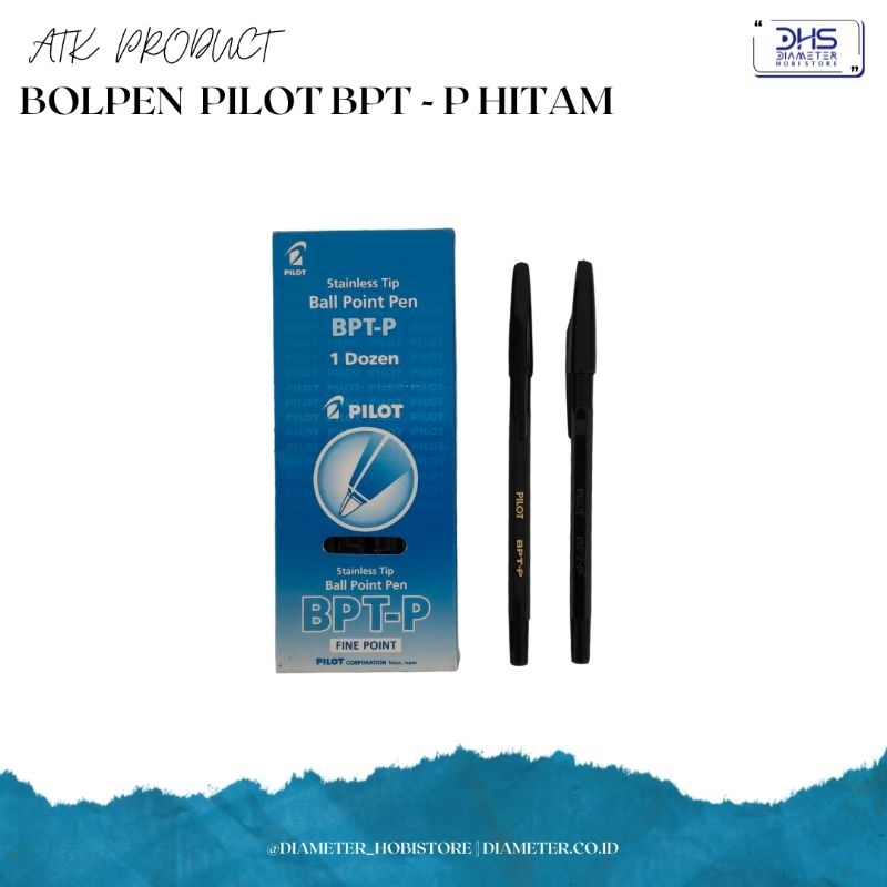 

Bolpen Pilot Bpt - P hitam