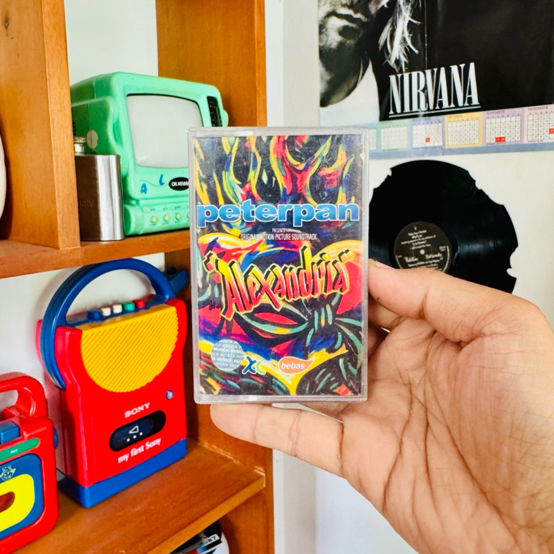 Kaset Pita /Tape Peterpan Alexandria Original 100% Berfungsi/Tested