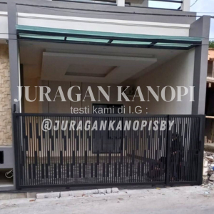 Pagar minimalis modern terpasang surabaya