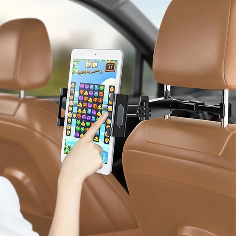 Holder Tablet Jok Mobil Belalai - Holder Hp Universal Back Seat HJ01